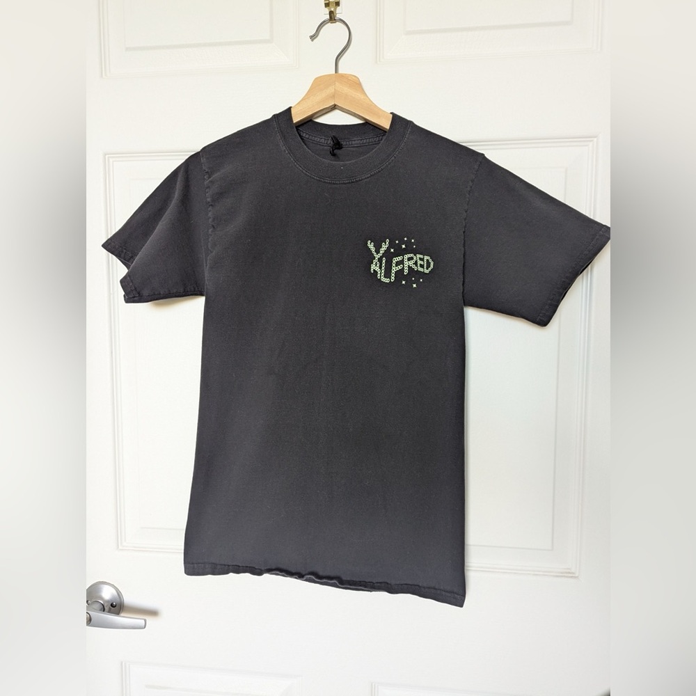 Glow in the Dark Alfred Coffee T-Shirt Size Small